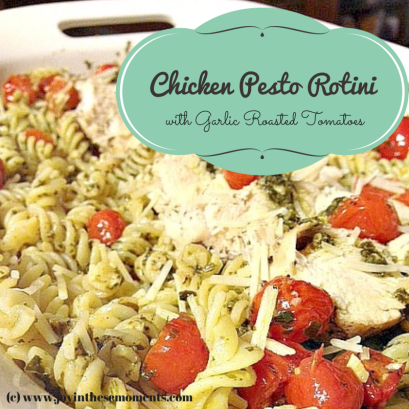 Chicken Pesto Rotini @glutenfreemakeover.com